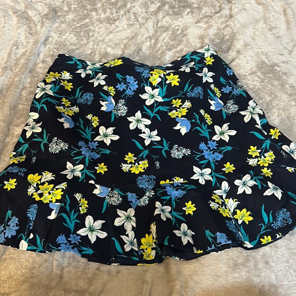 Draper James elliston floral mini skirt